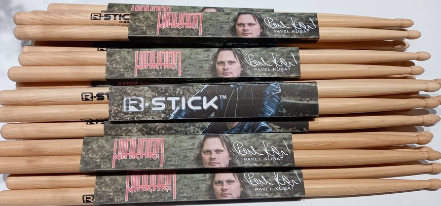 Pavel Kubát drumsticks